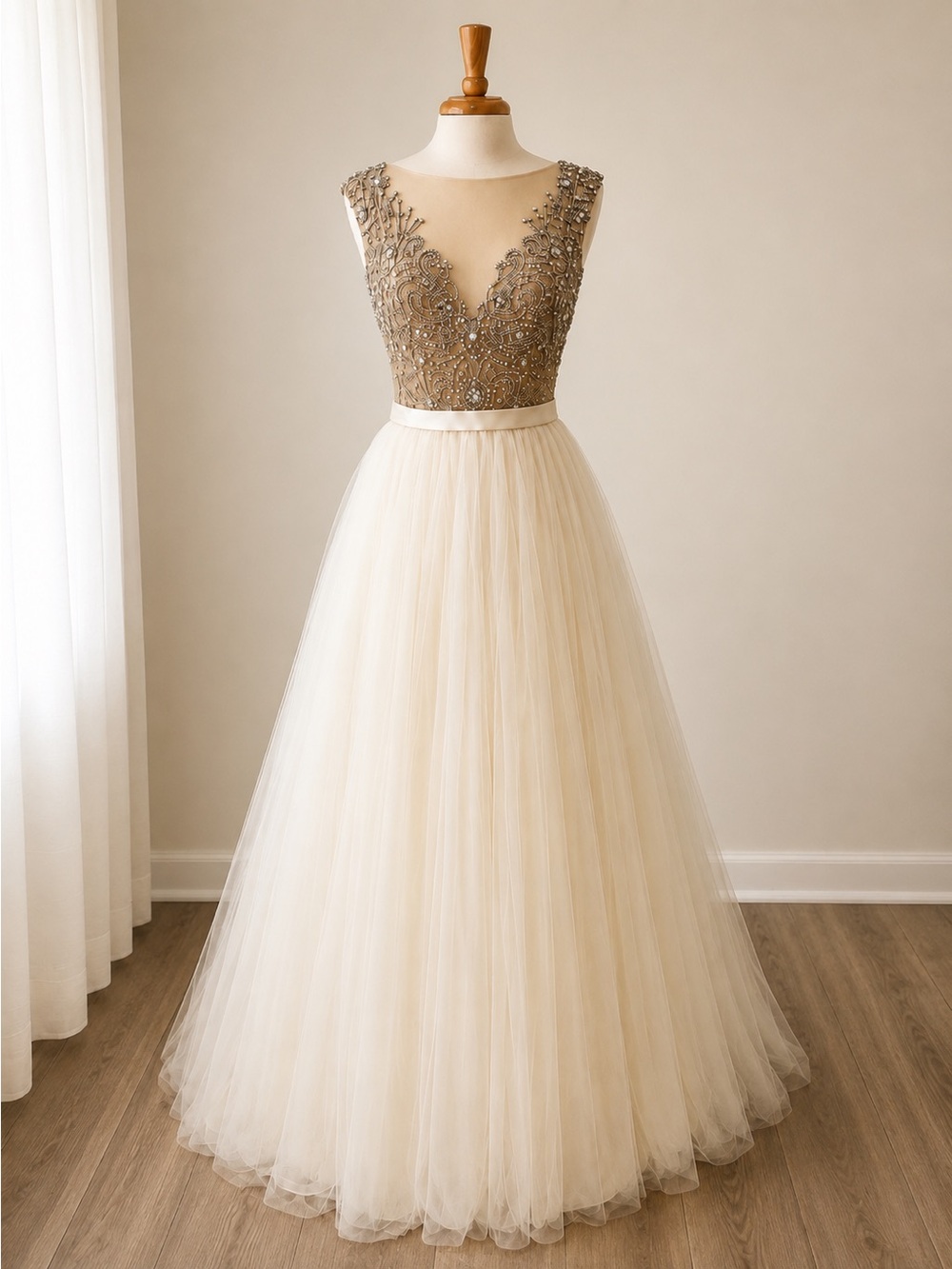 Calla Blanche “Carrie” Wedding Dress – Size 10 | Excellent Condition
